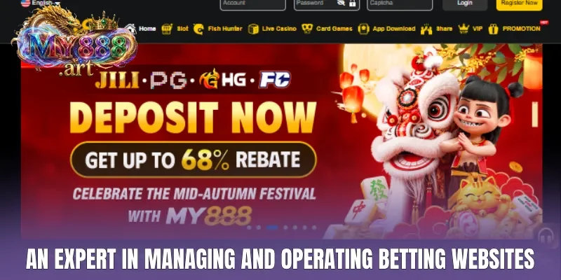 An expert in managing and operating betting websites