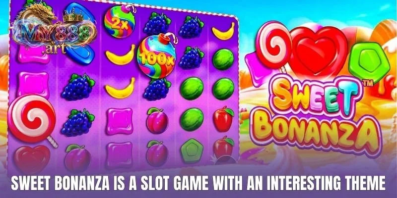 Sweet Bonanza is a slot game with an interesting theme